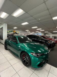 Alfa Romeo Stelvio window tinting Orlando